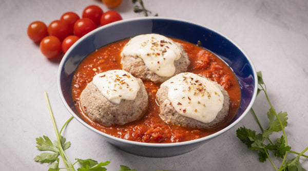 Cheesy  Italian Meatballs